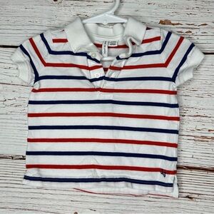 Janie & Jack Striped Polo Size 3 to 6 months
